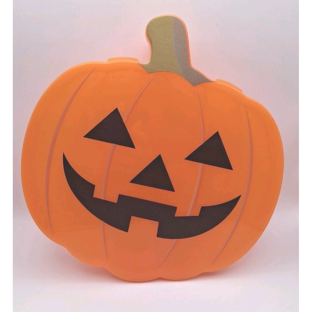 CWC Cook With Color Festive Halloween Jack-O'-Lantern Snack Box w/ Snap Lid